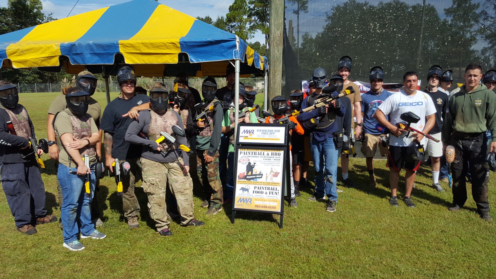 Paintball Event Pics 501c3 NonProfit Serving Heroes